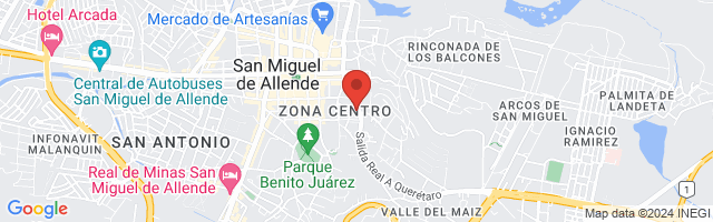 Property 5861 Map in San Miguel de Allende