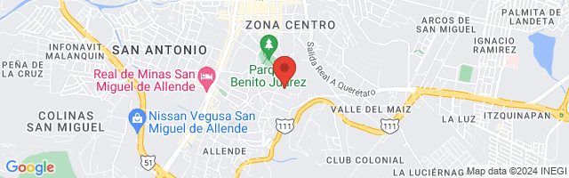 Property 5868 Map in San Miguel de Allende