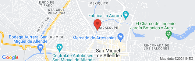 Property 5870 Map in San Miguel de Allende