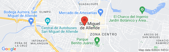 Property 5877 Map in San Miguel de Allende