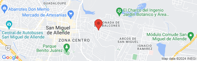Property 5886 Map in San Miguel de Allende