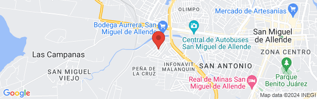 Property 5895 Map in San Miguel de Allende