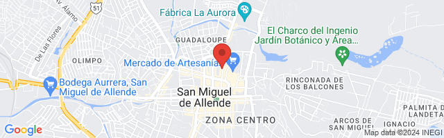 Property 5898 Map in San Miguel de Allende