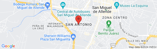 Property 5900 Map in San Miguel de Allende