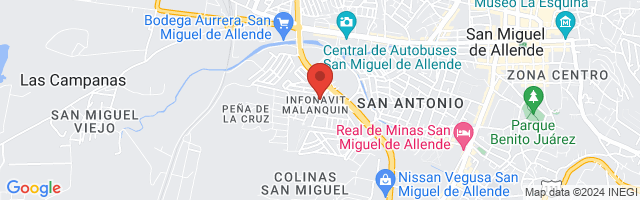 Property 5907 Map in San Miguel de Allende