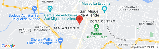 Property 5909 Map in San Miguel de Allende