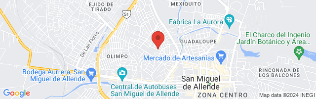 Property 5911 Map in San Miguel de Allende