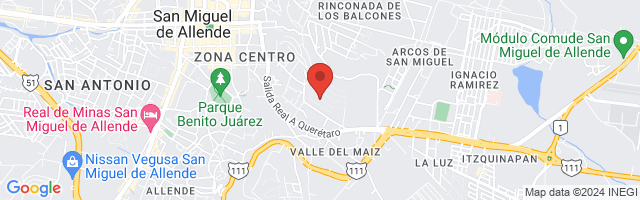 Property 5914 Map in San Miguel de Allende