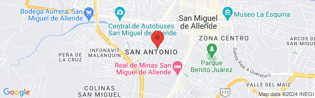 Property 5923 Map in San Miguel de Allende