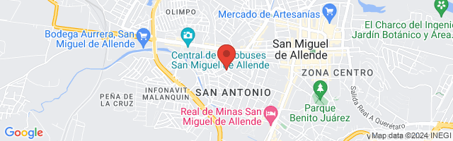 Property 5925 Map in San Miguel de Allende
