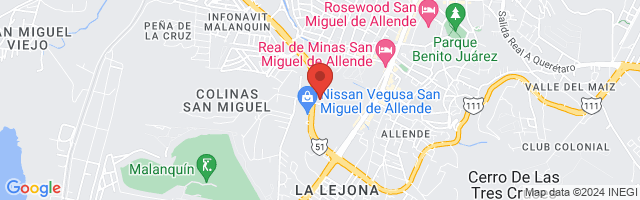 Property 5928 Map in San Miguel de Allende