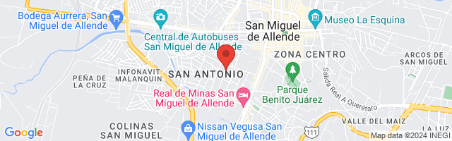 Property 5947 Map in San Miguel de Allende
