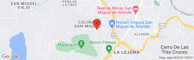 Property 5951 Map in San Miguel de Allende