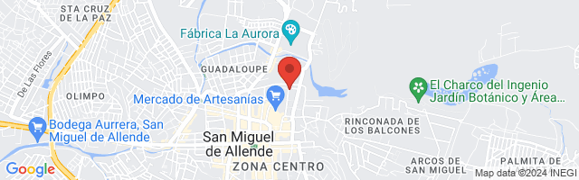 Property 5957 Map in San Miguel de Allende