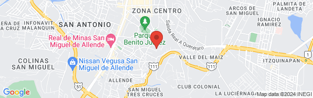 Property 5960 Map in San Miguel de Allende