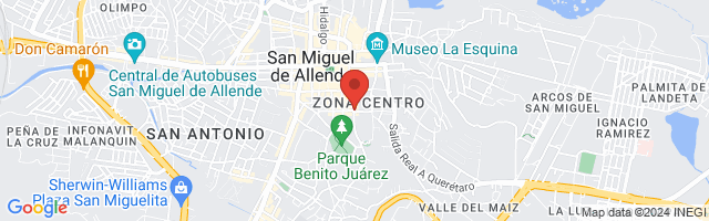 Property 5962 Map in San Miguel de Allende