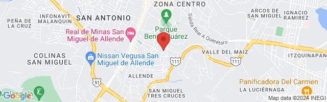 Property 5968 Map in San Miguel de Allende