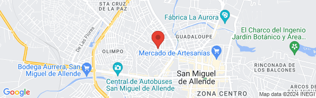 Property 5977 Map in San Miguel de Allende