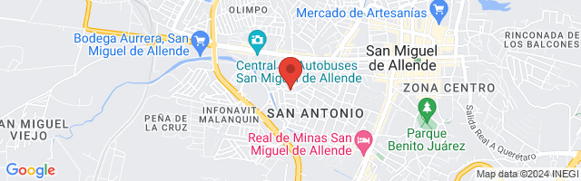 Property 5981 Map in San Miguel de Allende