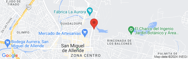 Property 5985 Map in San Miguel de Allende