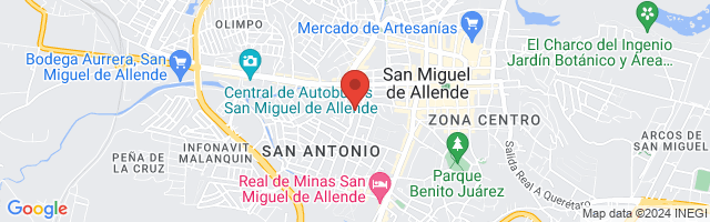 Property 5989 Map in San Miguel de Allende