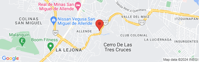 Property 6005 Map in San Miguel de Allende