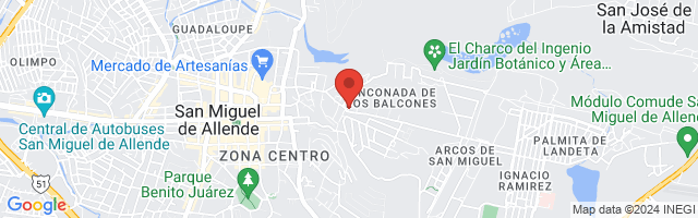 Property 6016 Map in San Miguel de Allende
