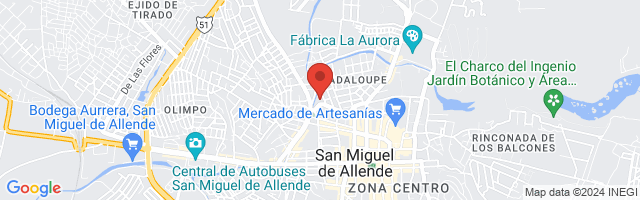 Property 6020 Map in San Miguel de Allende