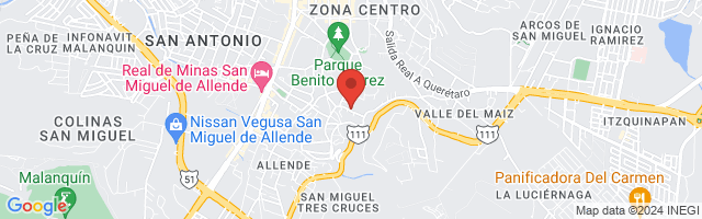 Property 6033 Map in San Miguel de Allende