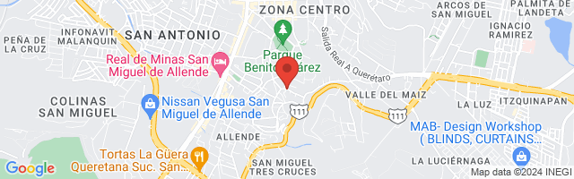 Property 6036 Map in San Miguel de Allende