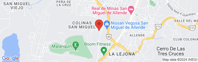 Property 6038 Map in San Miguel de Allende