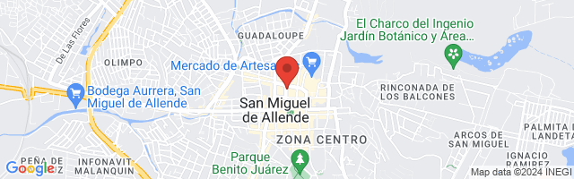 Property 6094 Map in San Miguel de Allende