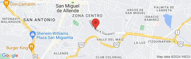 Property 6104 Map in San Miguel de Allende