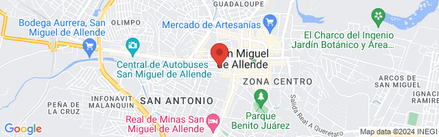 Property 6105 Map in San Miguel de Allende