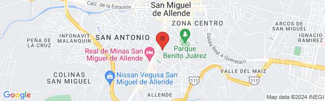 Property 6109 Map in San Miguel de Allende