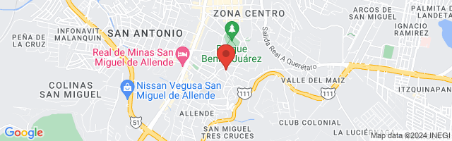 Property 6113 Map in San Miguel de Allende