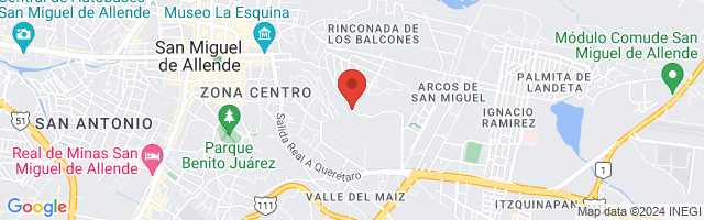 Property 6119 Map in San Miguel de Allende