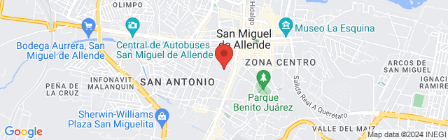 Property 6122 Map in San Miguel de Allende