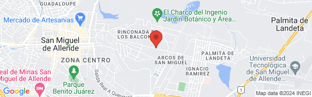 Property 6134 Map in San Miguel de Allende