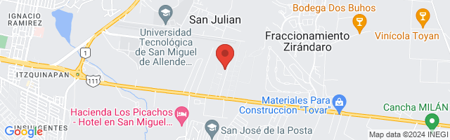 Property 6141 Map in San Miguel de Allende