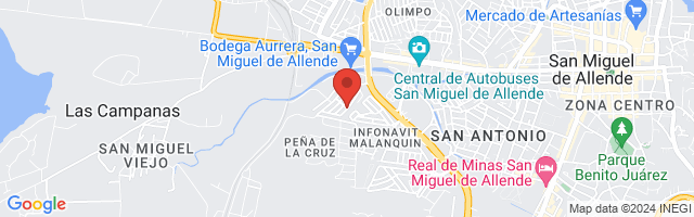 Property 6152 Map in San Miguel de Allende