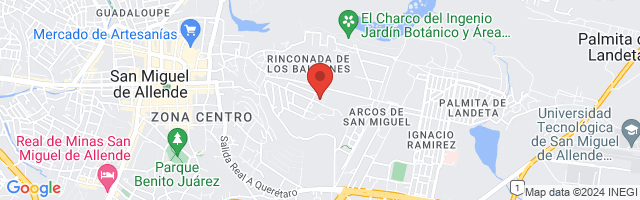 Property 6153 Map in San Miguel de Allende