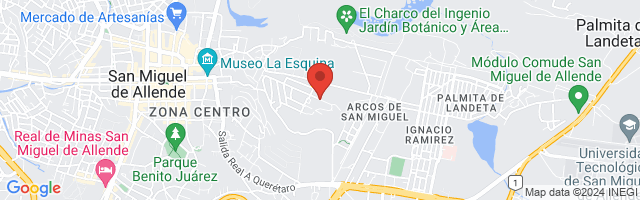 Property 6156 Map in San Miguel de Allende