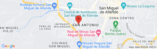 Property 6166 Map in San Miguel de Allende