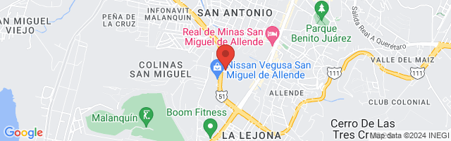 Property 6170 Map in San Miguel de Allende