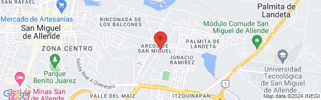 Property 6174 Map in San Miguel de Allende