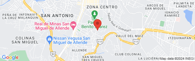 Property 6175 Map in San Miguel de Allende