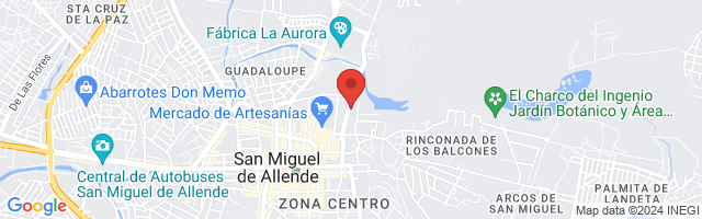 Property 6180 Map in San Miguel de Allende
