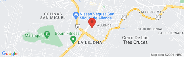 Property 6188 Map in San Miguel de Allende