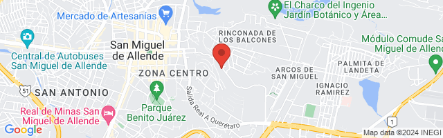 Property 6200 Map in San Miguel de Allende